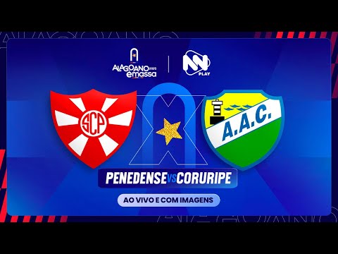 AO VIVO E COM IMAGENS | PENEDENSE X CORURIPE - 26/01/25 - RODADA 4 | ALAGOANO 2025 | #LIVE