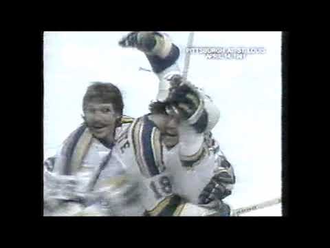 1981 Stanley Cup Playoffs - (15) Pittsburgh Penguins vs. (2) St. Louis Blues - Game 5 (Dan Kelly)