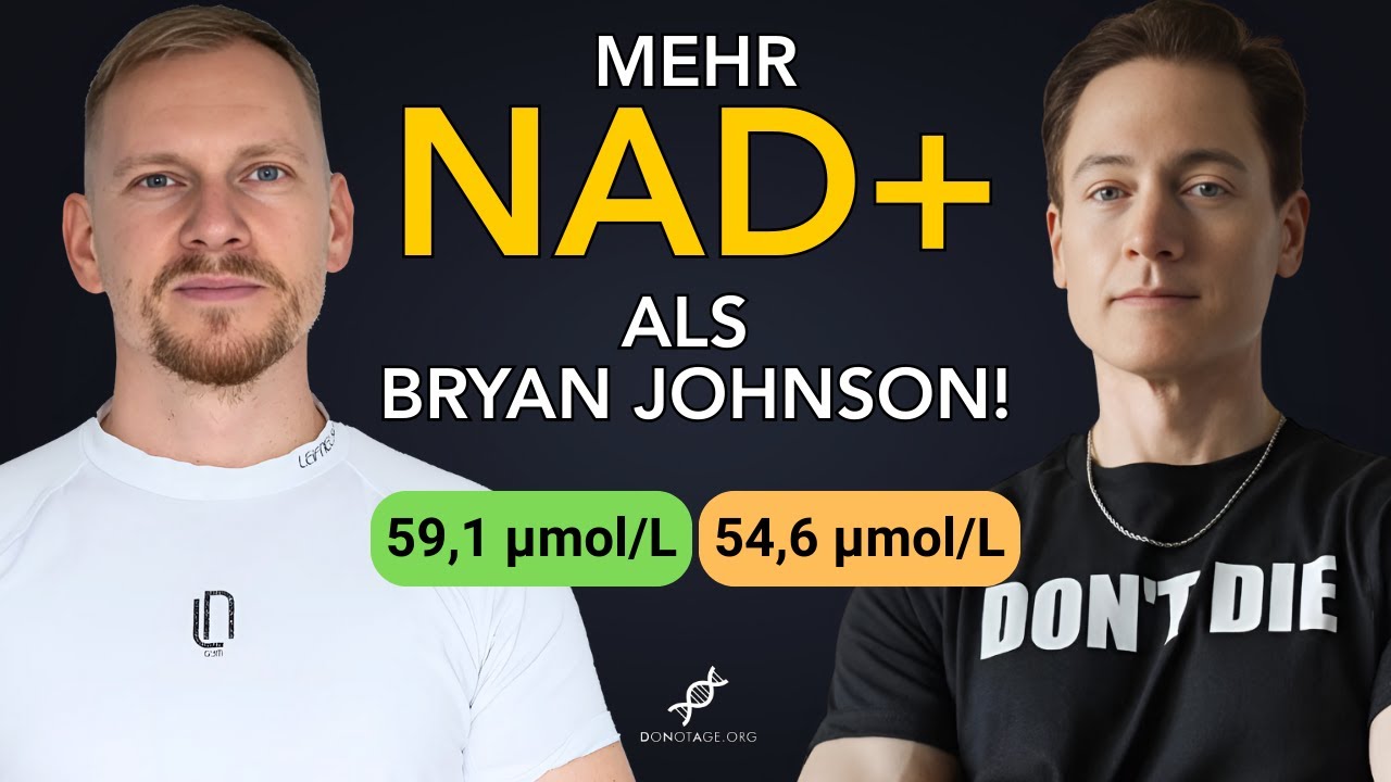 Mehr NAD+ als Bryan Johnson! - Benedikt Keck Longevity Video (11:29)