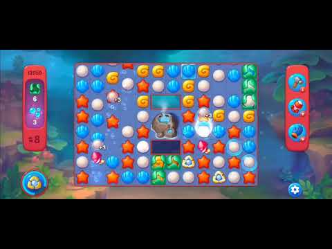 Fishdom Hard Level 12059 (with lightning an ingame boosters) @choraelmin