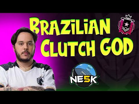 Nesk Best/Rare moments In Rainbow Six Siege | team liquid | Brazilian Pro turn into God Mode