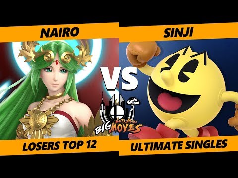 LMBM SSBU - NRG | Nairo (Palutena) Vs. DA | Sinji (Pac-Man) SSBU Singles Losers Top 12