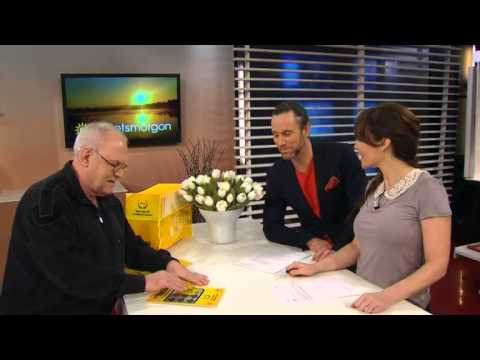 Kurt Lövgren skrapar triss - Nyhetsmorgon (TV4)