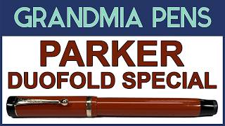 PARKER DUOFOLD SPECIAL - LUCKY CURVE FOUNTAIN PEN