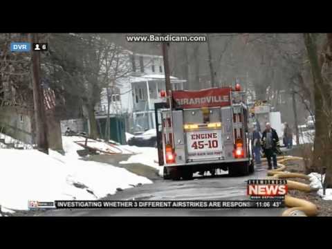 Girardville Fire WBRE Story - Sentinel Video - 3/25/2017
