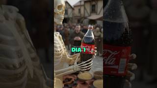 E SE VOCÊ LEVASSE COCA COLA PRA IDADE MÉDIA #curiosidades #shrots #fatoscuriosos #fyp #viral