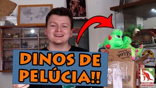 Ganhei um monte de Dinossauros de Pelúcia! Unboxing #33