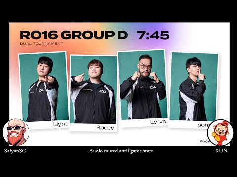 [ENG] ASL S20 Ro.16 Group D (Light, Soma, Larva and Speed) - ASL English (StarCastTV English)