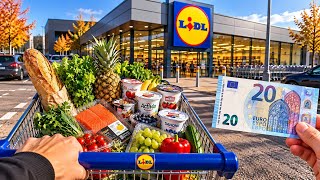 Lidl Shopping on a €20 Budget