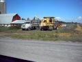 New Holland TR 99 Unloading