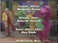 Barney End Credits Barney S Talent Show S Version UMUTNASİP