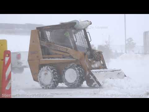 Extreme Blizzard Conditions Shut Down I 25 - Monument, CO - 3/14/2021