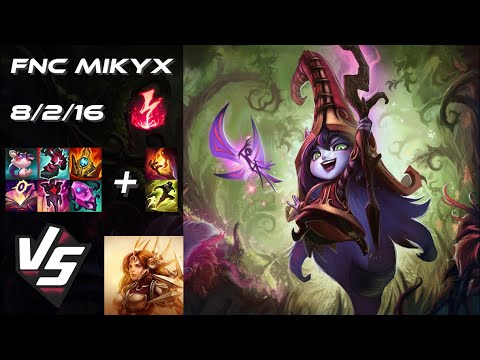 Fnatic Mikyx SUPPORT Lulu vs Leona - EU Grandmaster Patch 25.S1.3