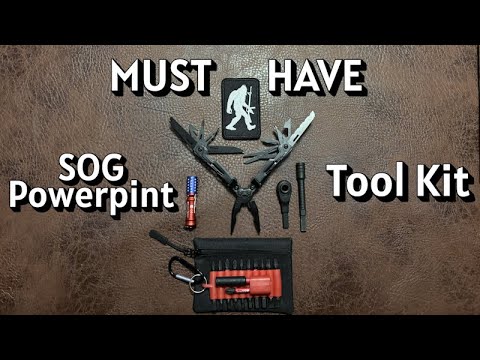 MUST HAVE SOG Powerpint Tool Kit #everydaycarry