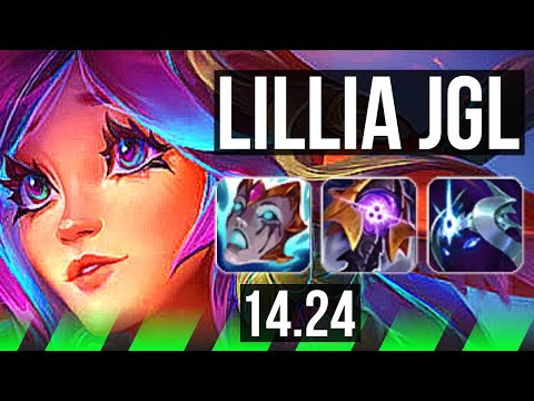 LILLIA vs ZAC (JGL) | KR Challenger | 14.24