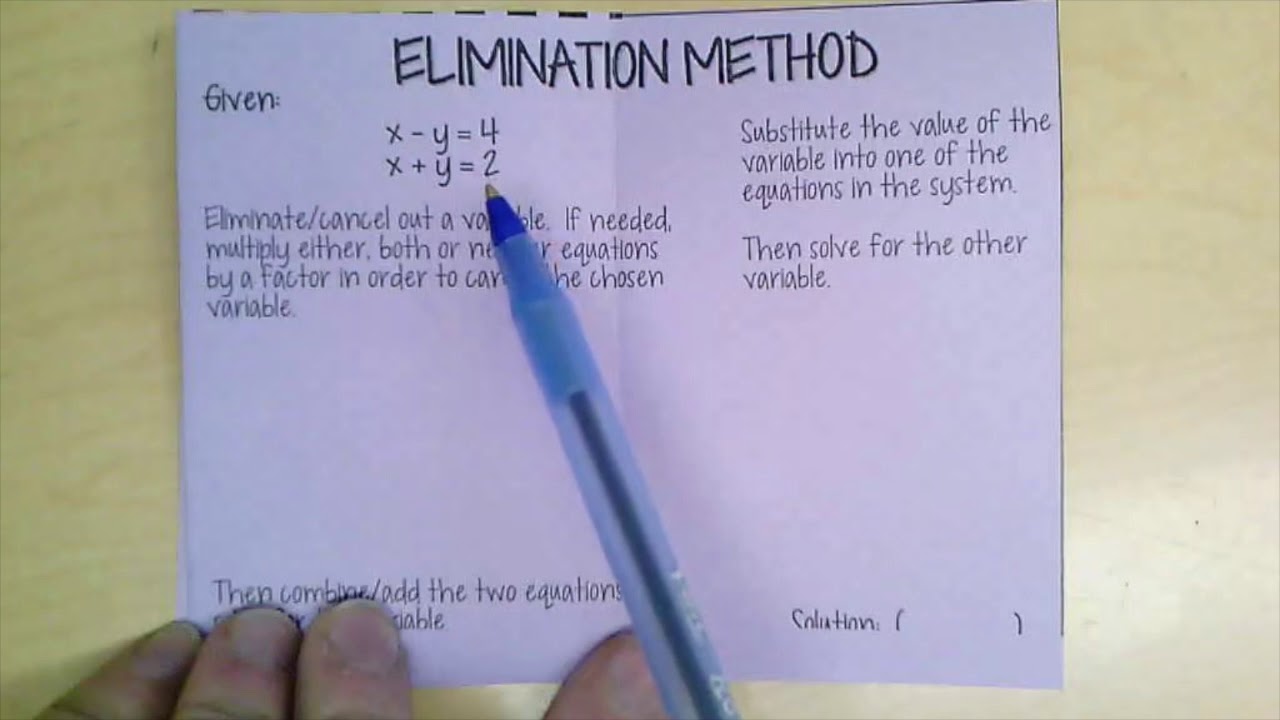 Systems of Linear Equations - Notes