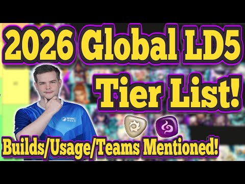 2026 Global LD5 Tier list + Builds, Usage & Teams! by Seiishizo - Summoners War