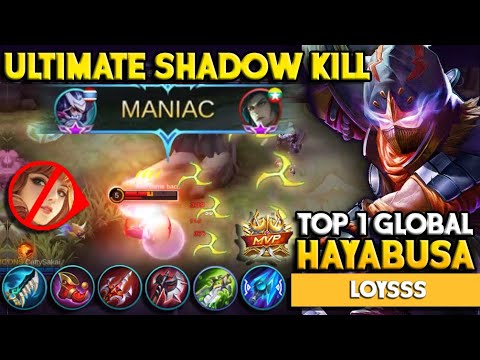 95% Current Win Rate! Next Level Hayabusa Combo! Top 1 Hayabusa Gameplay 2020 Mobile Legend
