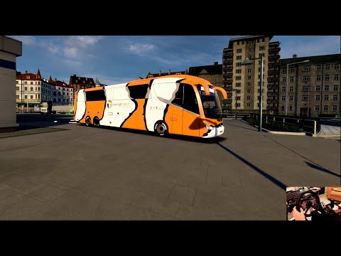 From Sanok Poland to Prague in the Czech Republic by bus.