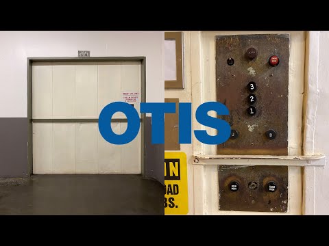 Vintage Otis Traction Freight elevator @ The American Industrial Center - San Francisco, CA