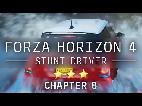 Forza Horizon 4 - Stunt Driver - Chapter 8 ★★★ 3 Stars