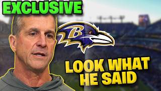 John Harbaugh BREAKS SILENCE on His Final Season with the Ravens!