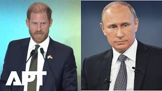 During Kyiv Visit Prince Harry Urges Putin To Stop The War In Ukraine While Time Still Exists | APT