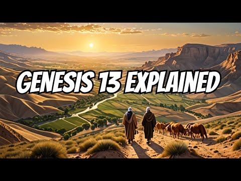 Genesis Chapter 13 Explained (Tension Between Abram And Lot)