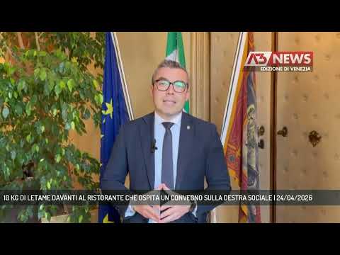 10 KG DI LETAME DAVANTI AL RISTORANTE CHE OSPITA UN CONVEGNO SULLA DESTRA SOCIALE | 24/04/2026