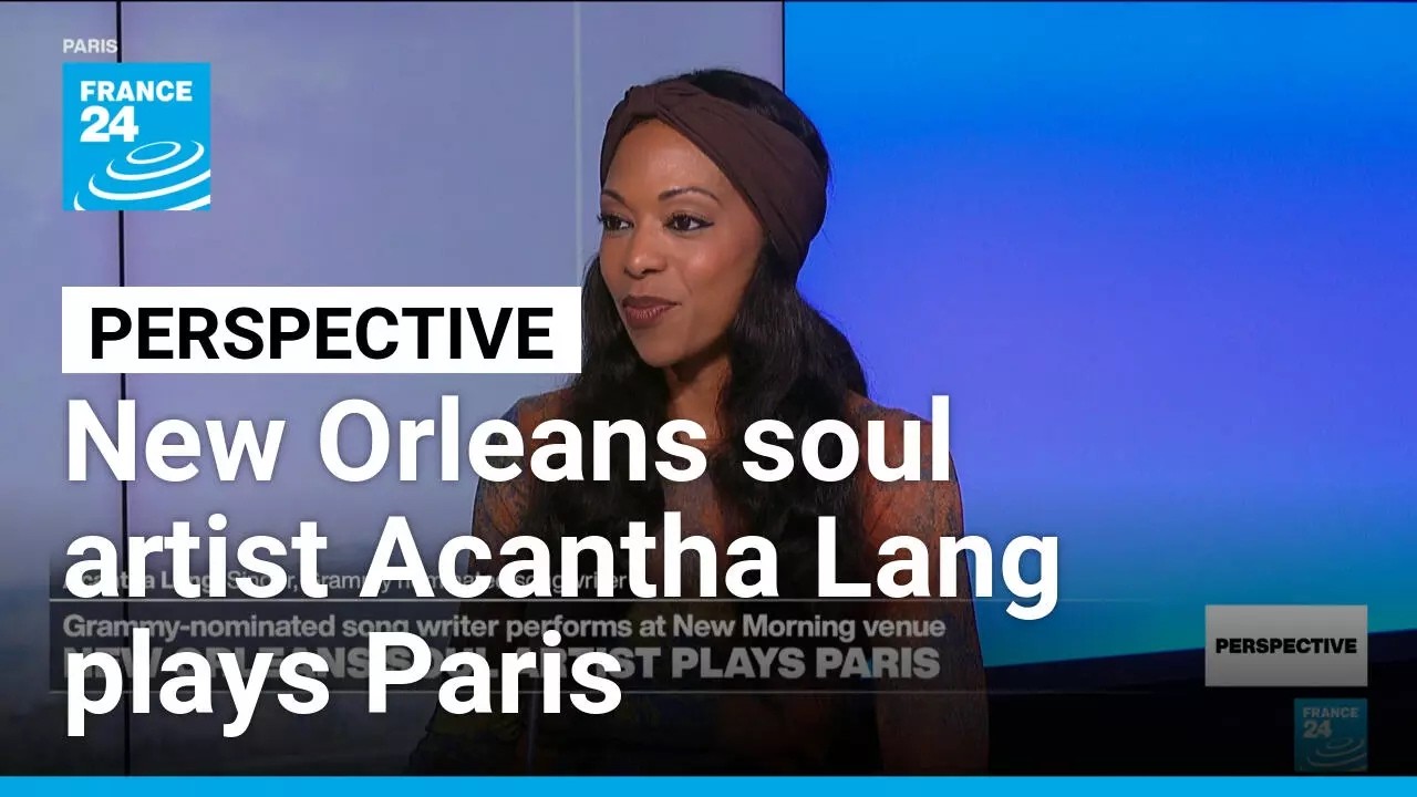 Grammy-nominated singer Acantha Lang on using soul music as a means of connection • FRANCE 24