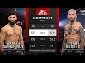 Arman Tsarukyan Vs Dan Hooker Full Fight Highlights