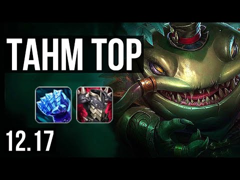 TAHM KENCH vs YONE (TOP) | 8/1/7, 1100+ games | EUW Master | 12.17