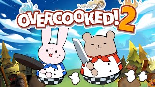 【Overcooked!2】無能などうぶつシェフ達【ゆっくり実況】