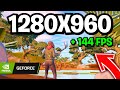 Best Stretched Resolution in Chapter 3 for MAX FPS! | Get More FPS in Fortnite With 1280x960 Res!