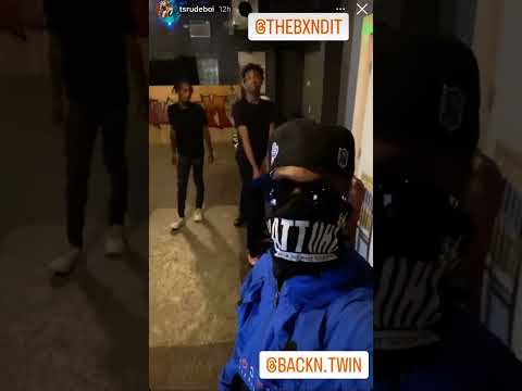 Backn.Twin , Squeezy , & TopShotta RudeBoy Preppin for the show😈🔥