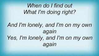 Julian Lennon - Lonely Lyrics