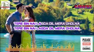 TERE BIN - SIMMBA Karaoke for male singes with scrolling