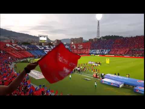 "HIMNO DE ANTIOQUIA POR LA HINCHADA MAS LINDA DE COLOMBIA" Barra: Rexixtenxia Norte &bull; Club: Independiente Medellín