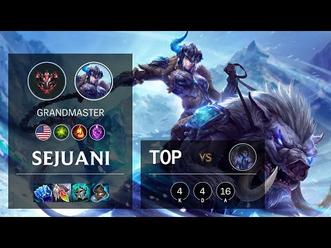 Sejuani Top vs Sylas - NA Grandmaster Patch 10.24