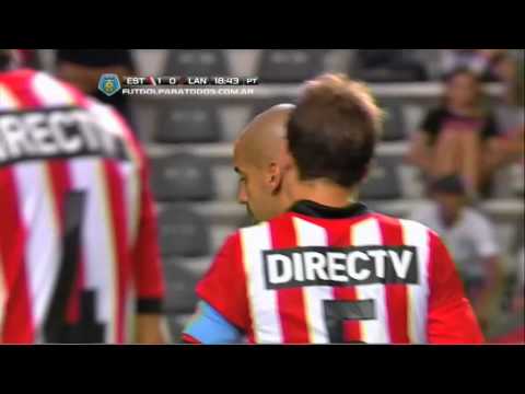 ¿Era roja para Verón? Estudiantes 1 - Lanús 0. Fecha 3. Torneo Final 2014. Fútbol Para Todos