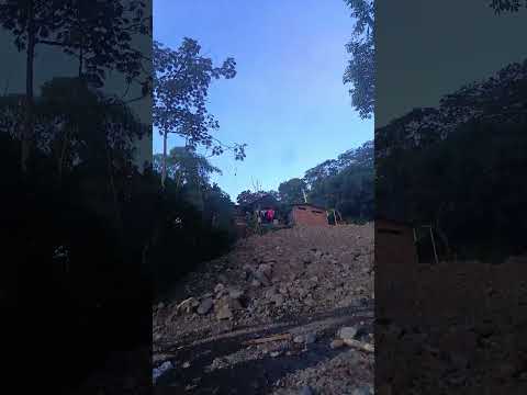 Oritoguaz, mesa de Elías, así se ve luego de las fuertes lluvias en el departamento del Huila#parati