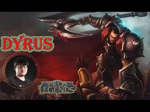 League of Legends - Dyrus Darius Top (Patch 6.12 : 20.06.2016 ) [Master]