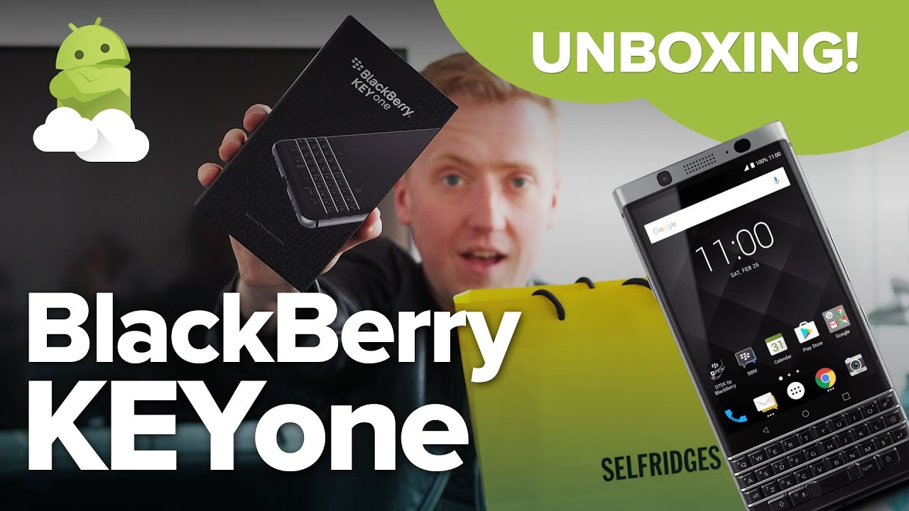 BlackBerry KEYone Retail Unboxing!