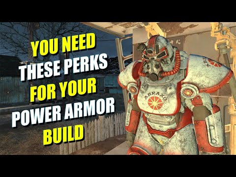 FALLOUT 4 - The best PERKS to choose for the POWER ARMOR BUILD