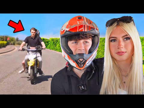Taking My Crush On A Pitbike!