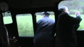 preview picture of video 'BR 80072 - Llangollen Railway, SSSIII Gala 28/4/12. (FOOTPLATE RIDE)'