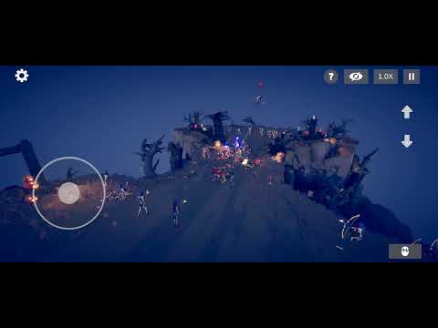 TABS Spooky Battle Gameplay – No-Talk Skeleton Army vs. All! 👻😱