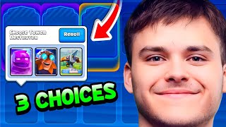 Clash Royale... But I Get 3 Choices for Every Card - Deck Guide by Ian77