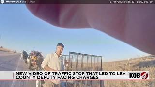 Lea County Sheriff's deputy charged over traffic stop