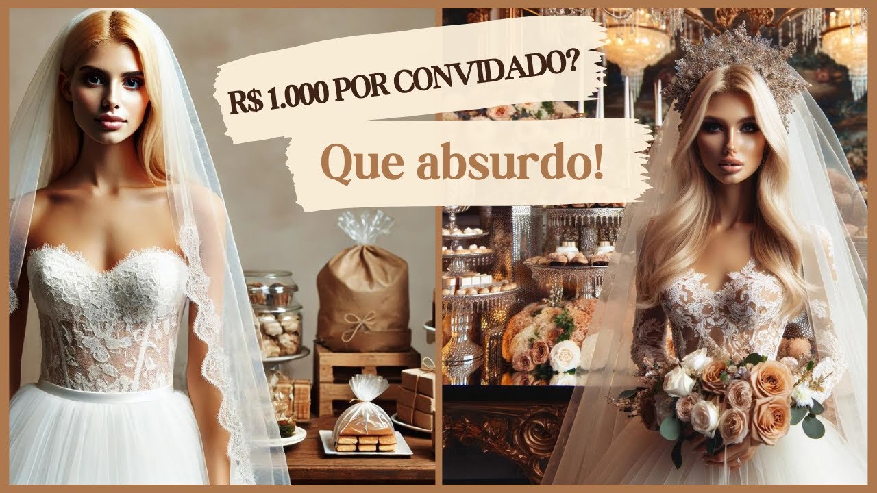 QUAL O VALOR IDEAL POR CONVIDADO? 💍💸 Entenda quais são os custos reais de um  casamento